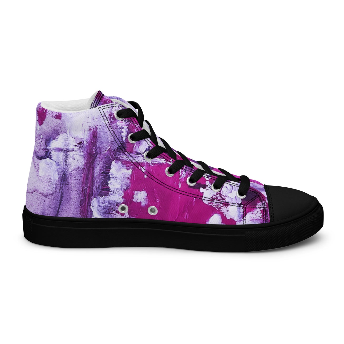 Men’s High Top - Mismatch Pink