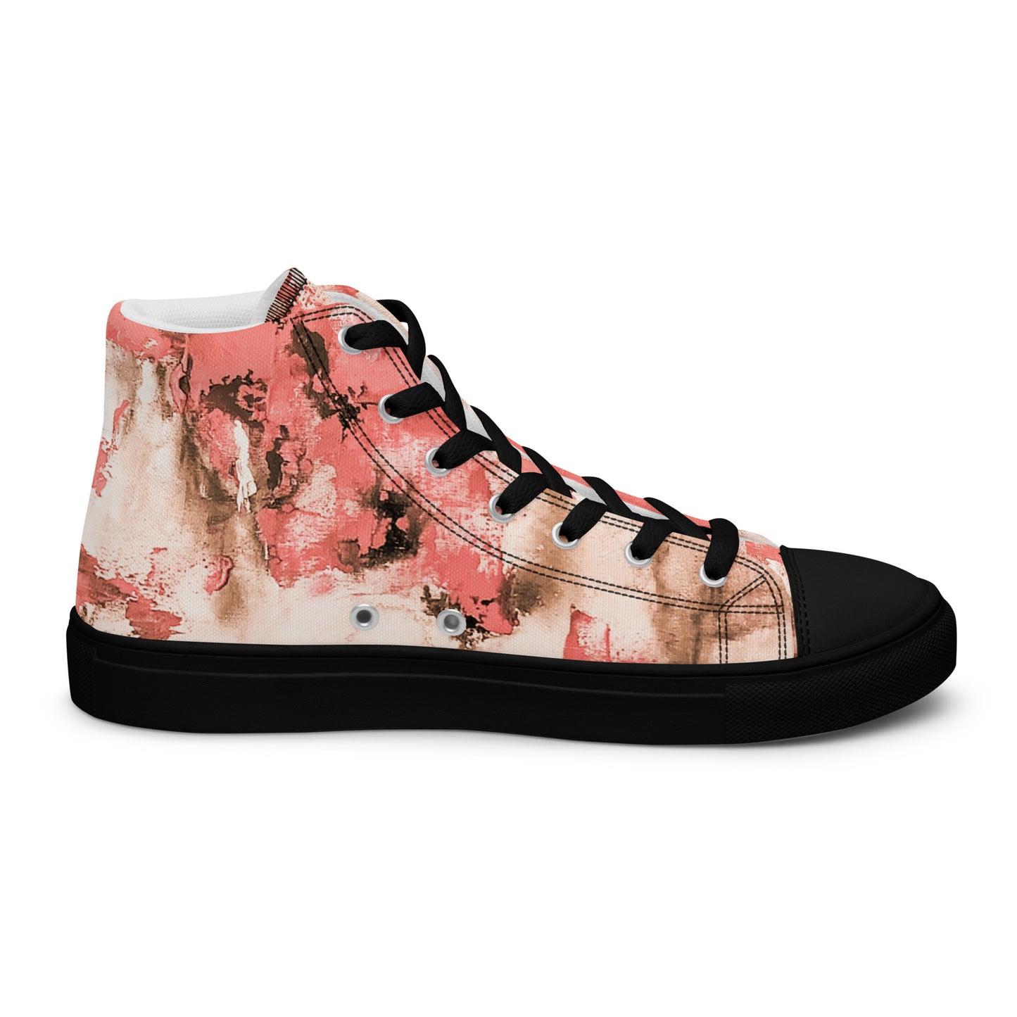 Men’s High Top - Mismatch Peach