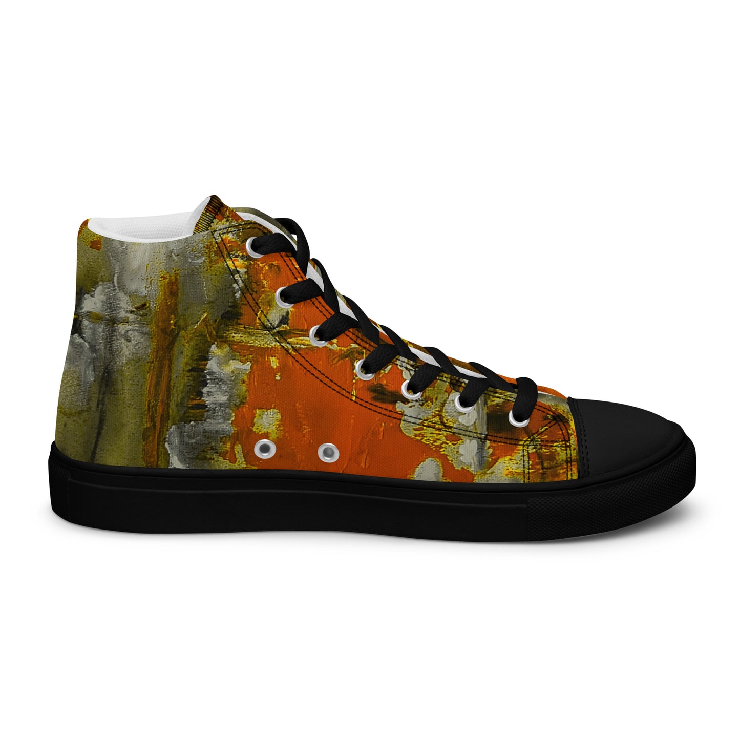 Men’s High Top - Mismatch Orange