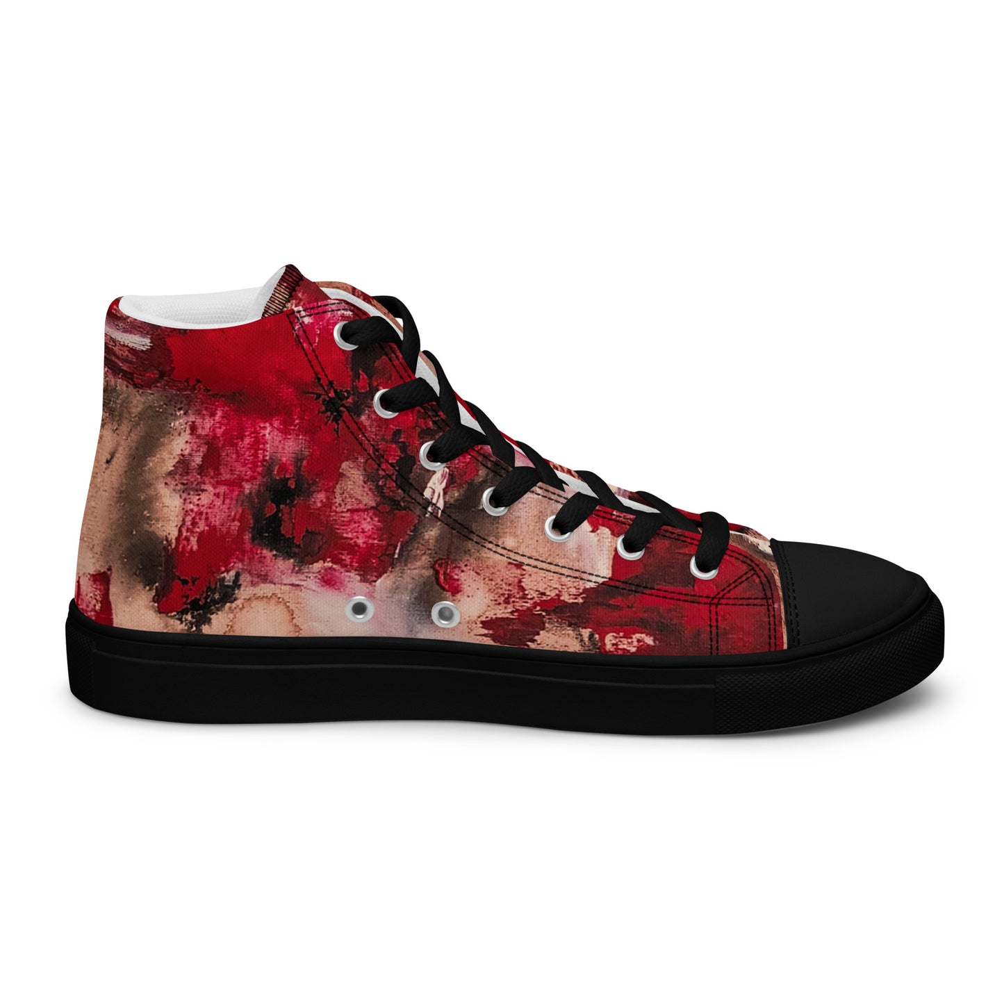 Men’s High Top - Mismatch Red