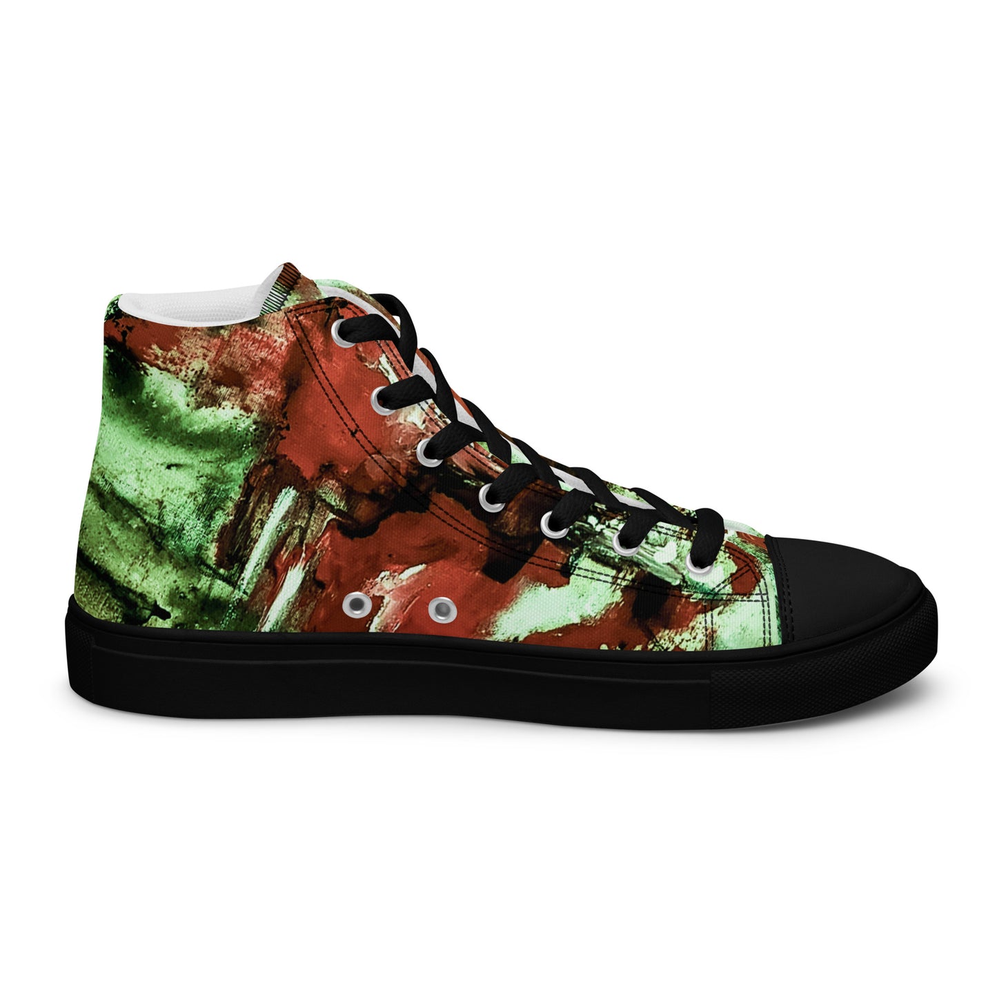 Men’s High Top - Mismatch Green