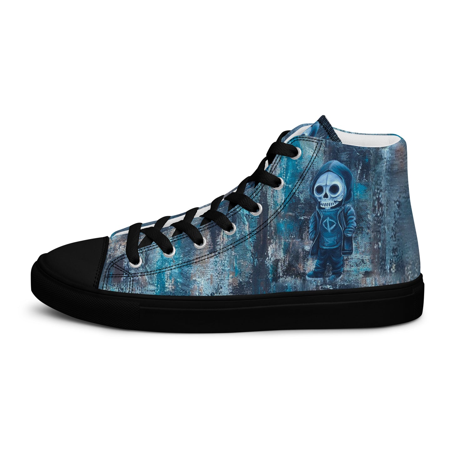 Men's High Top - Skull Boy