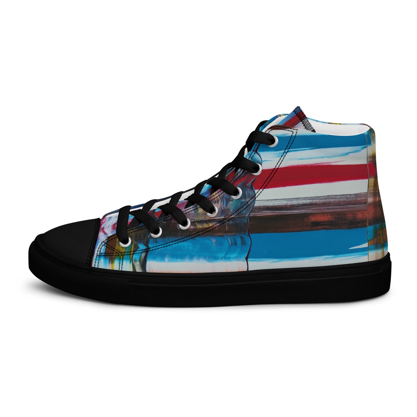 Men's High Top - Big Stripe