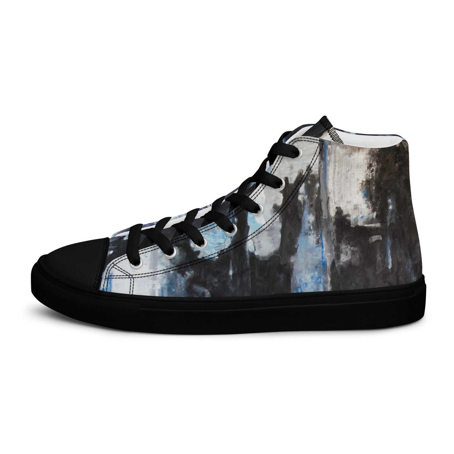 Men's High Top - Blue Inside-Out