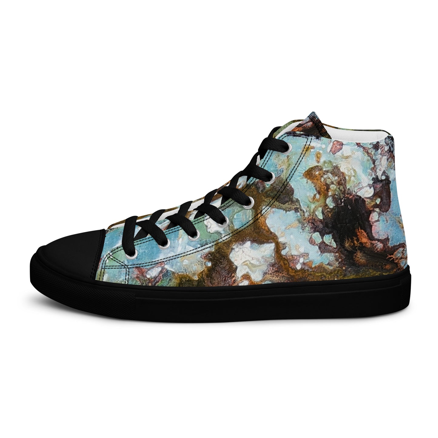 Men's High Top - Microscope Nebula