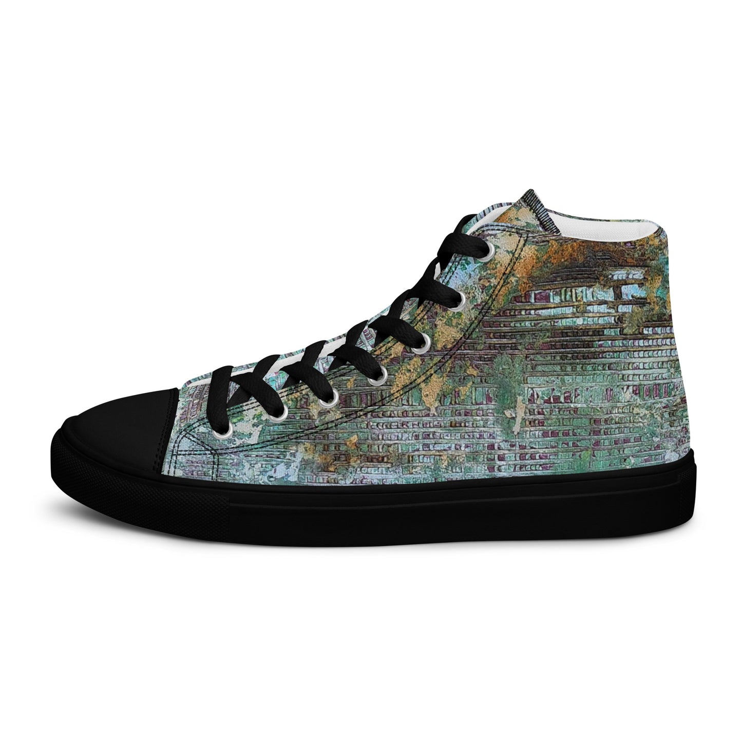 Men’s High Top - Green Weaver