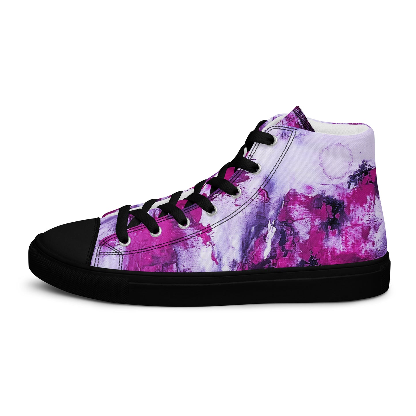 Men’s High Top - Mismatch Pink