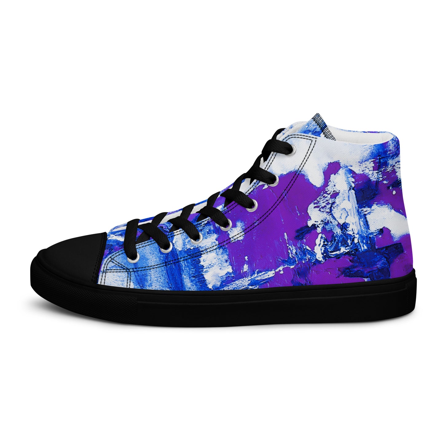 Men’s High Top - Mismatch Purple