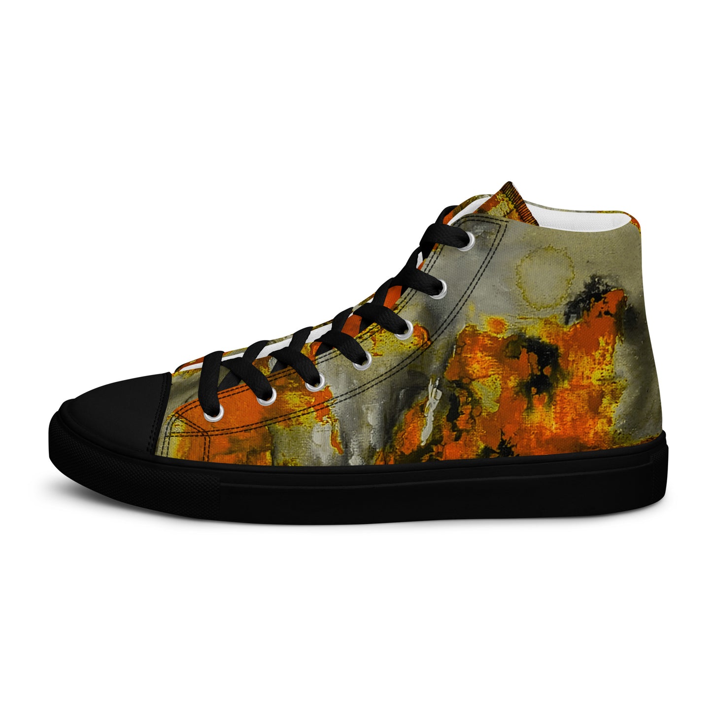 Men’s High Top - Mismatch Orange