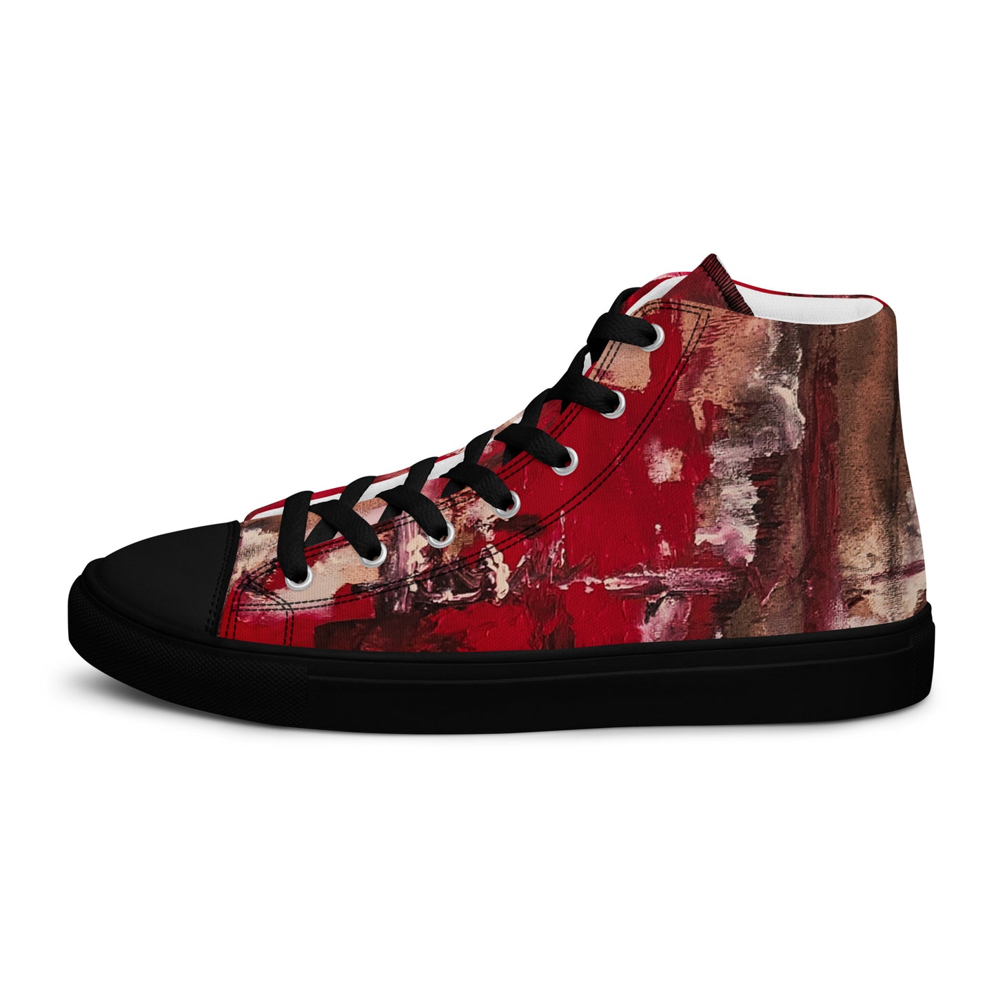 Men’s High Top - Mismatch Red