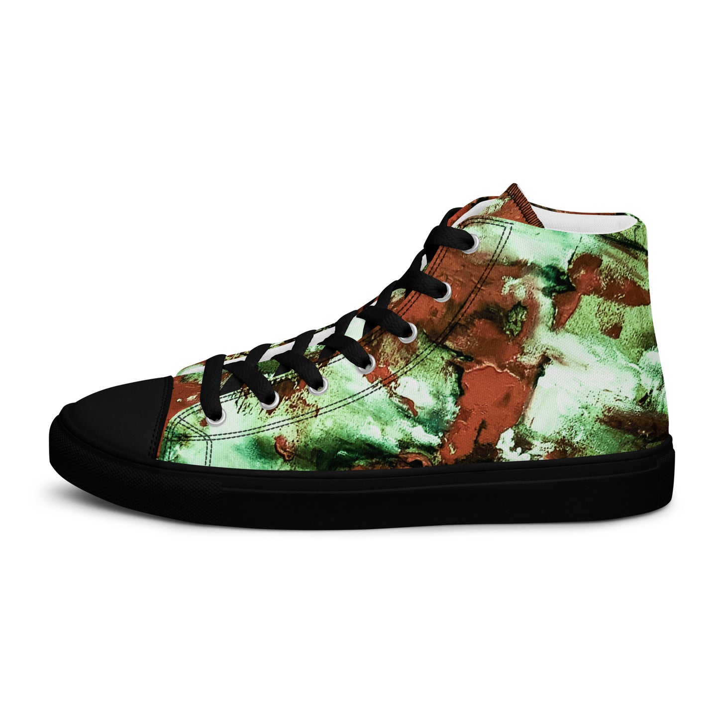 Men’s High Top - Mismatch Green