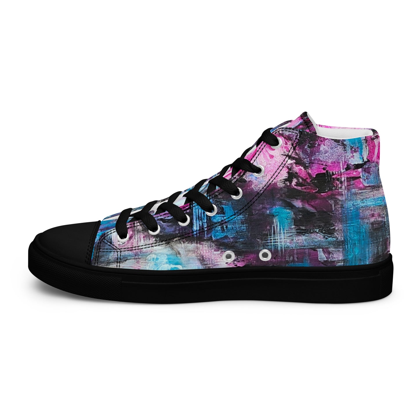 Men's High Top - Pink Lady