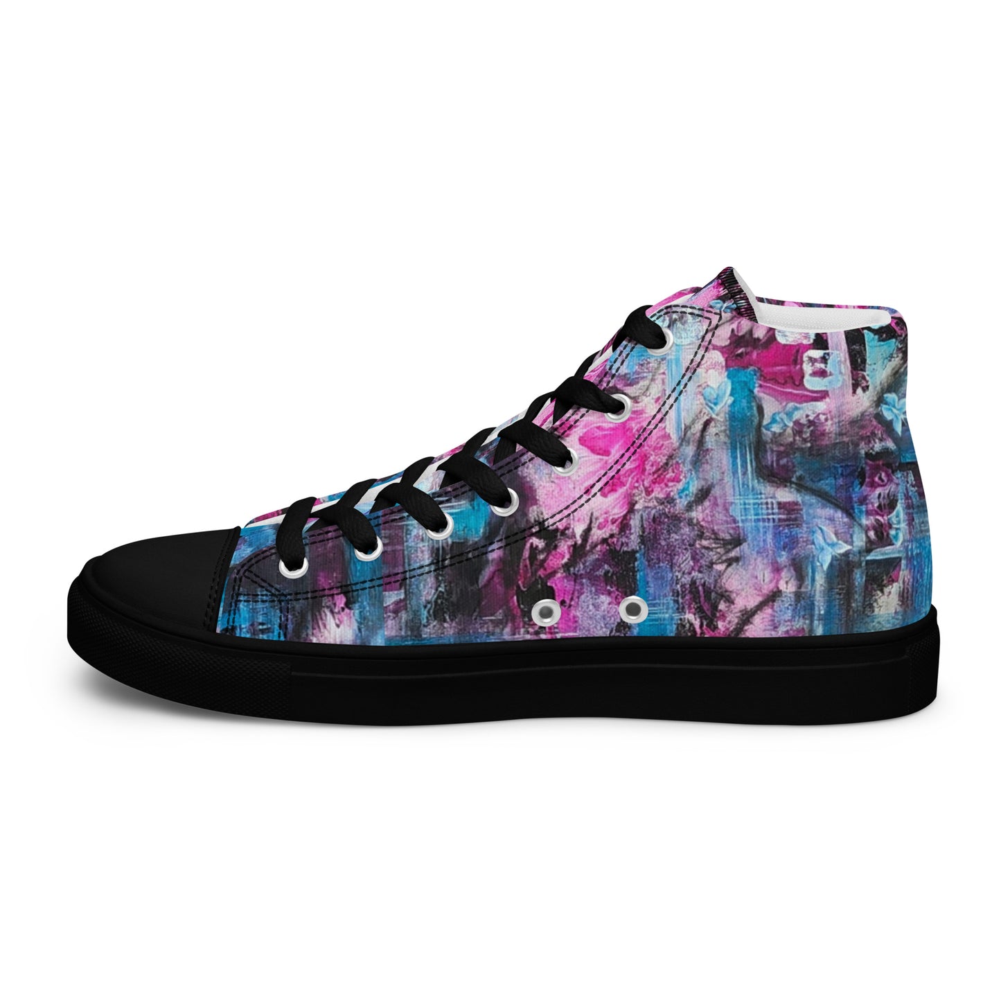 Men's High Top - The Ladies Pink