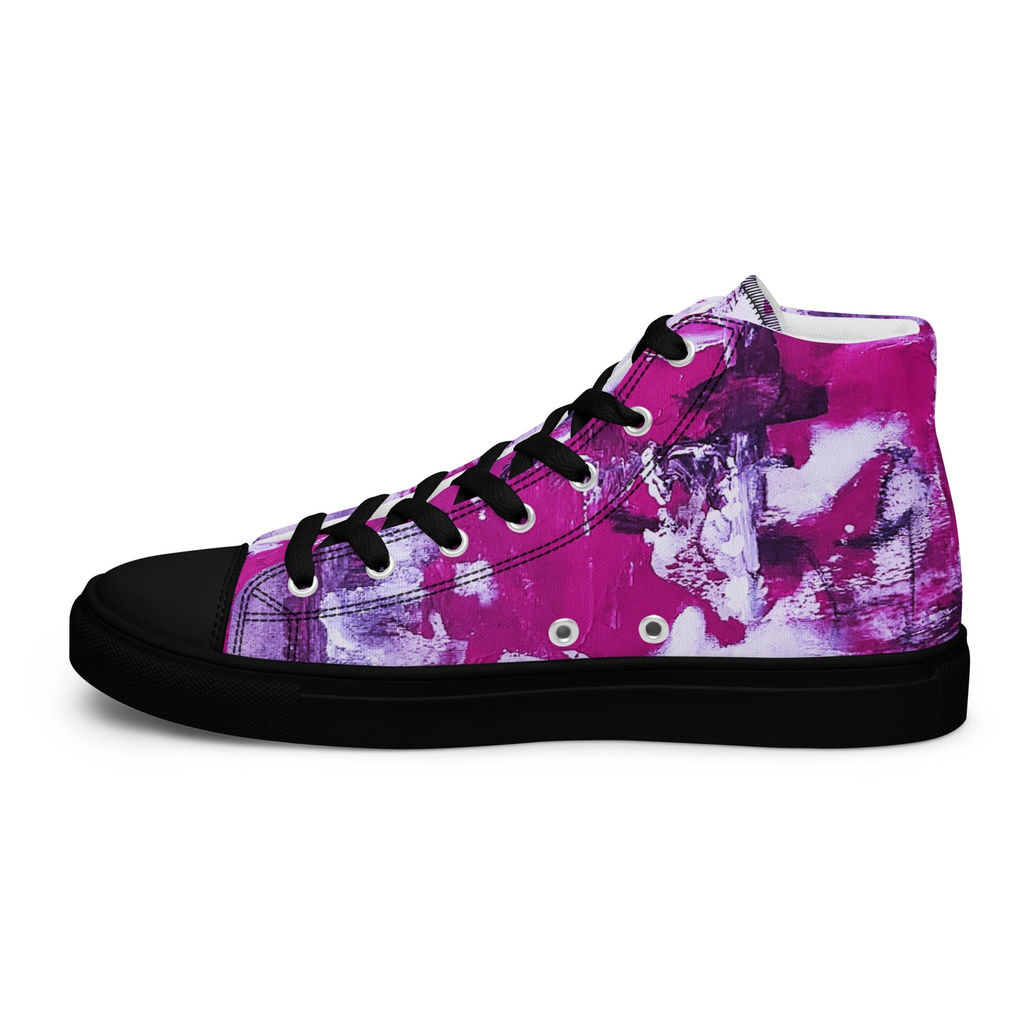 Men’s High Top - Mismatch Pink