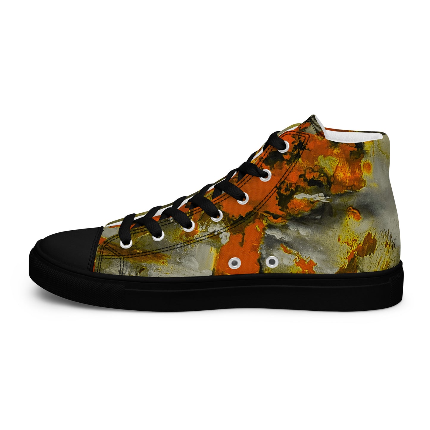 Men’s High Top - Mismatch Orange