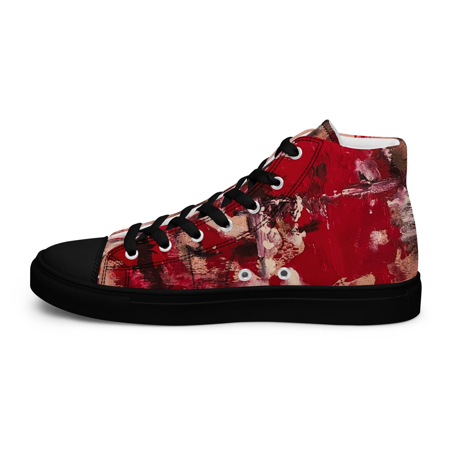 Men’s High Top - Mismatch Red