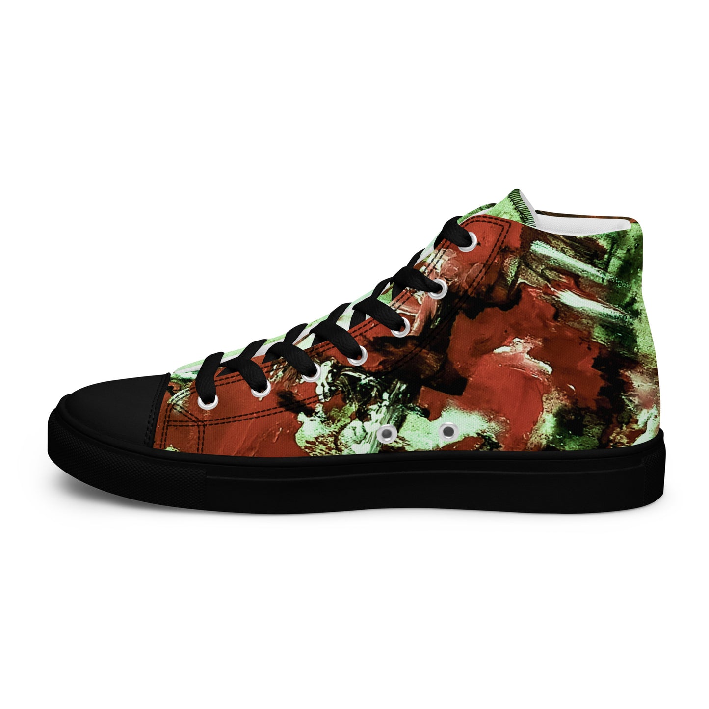 Men’s High Top - Mismatch Green