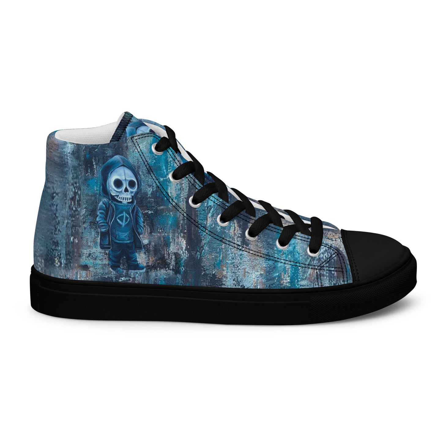 Men's High Top - Skull Boy