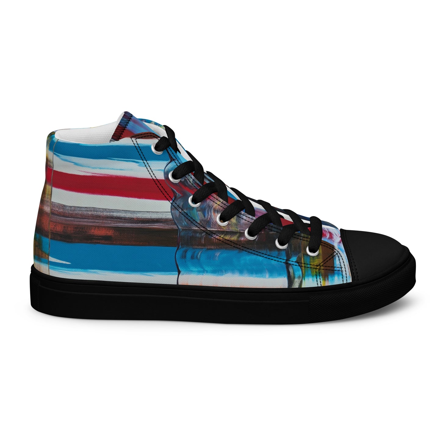 Men's High Top - Big Stripe