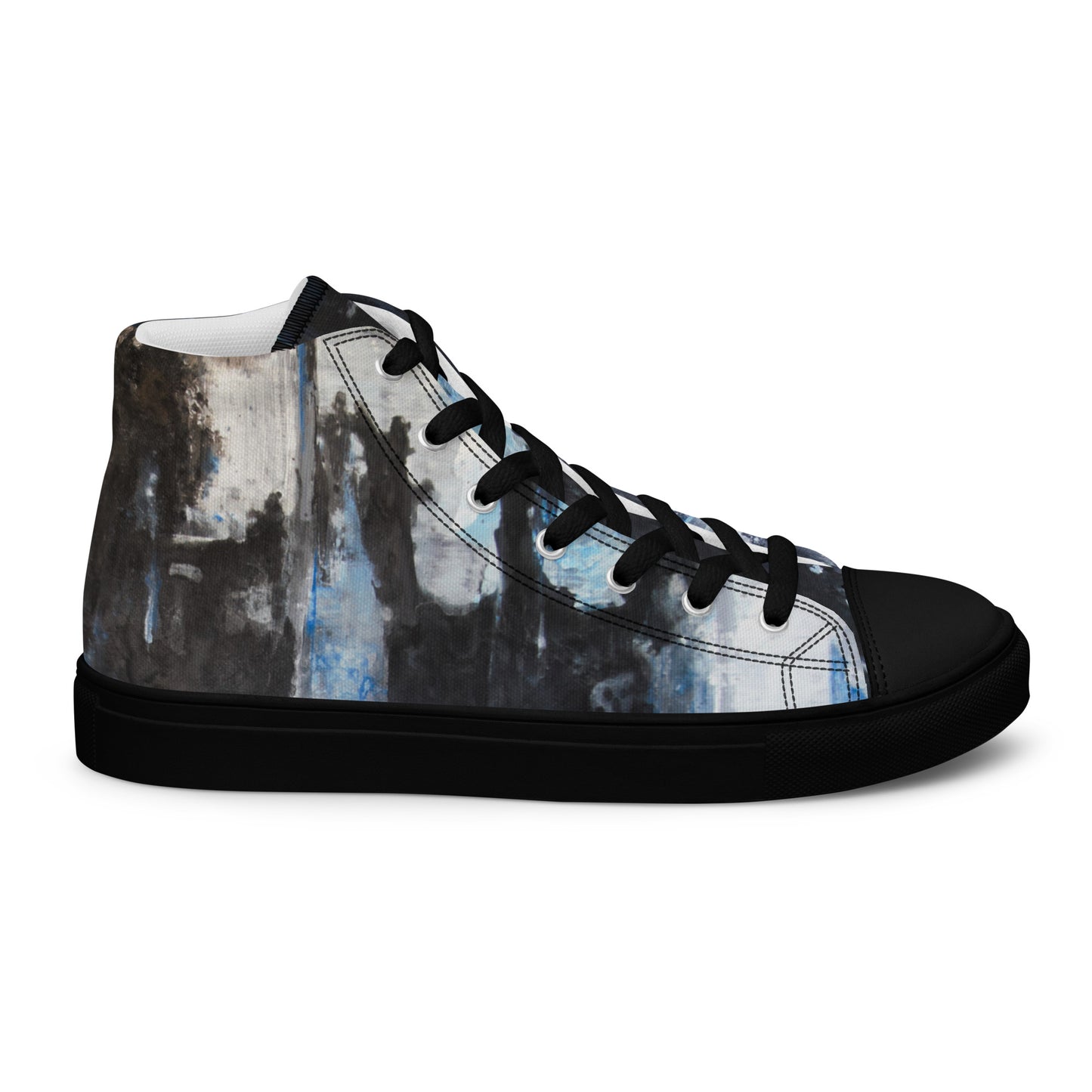 Men's High Top - Blue Inside-Out