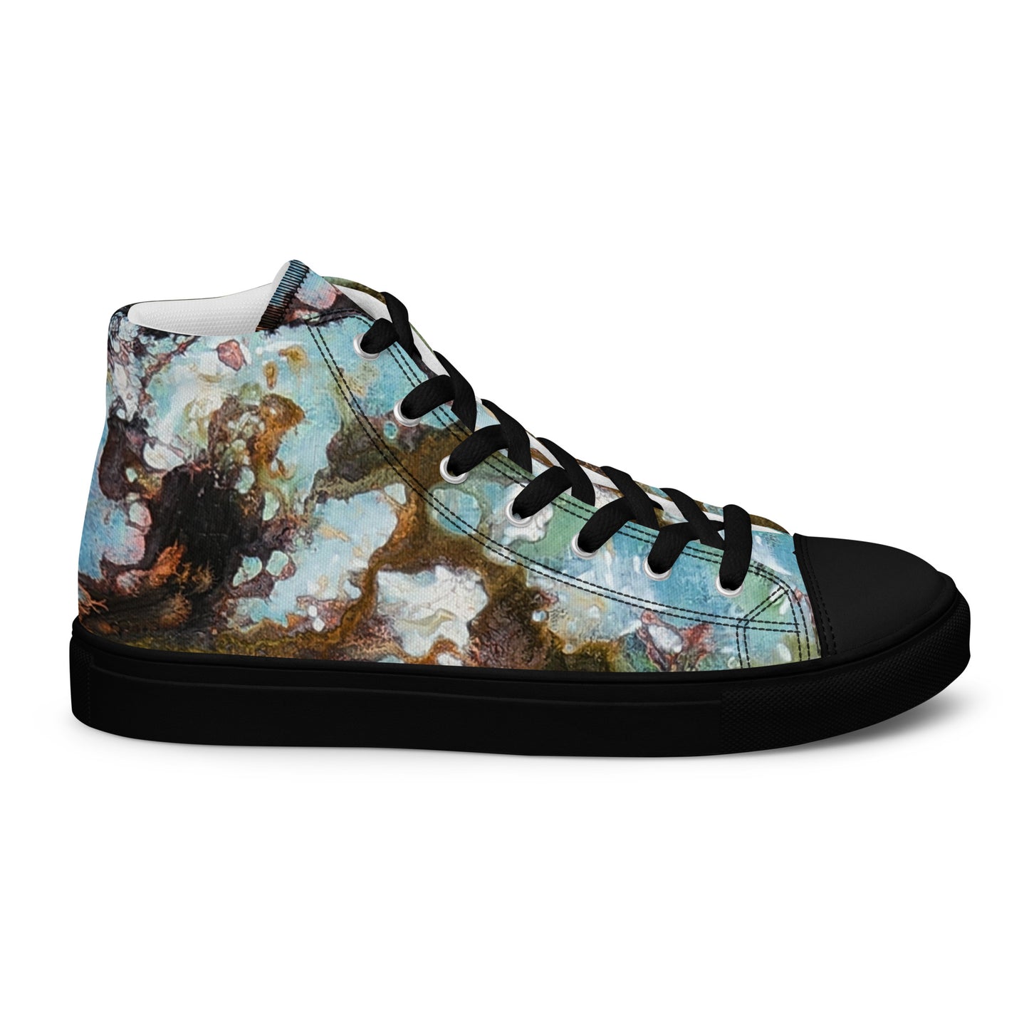 Men's High Top - Microscope Nebula