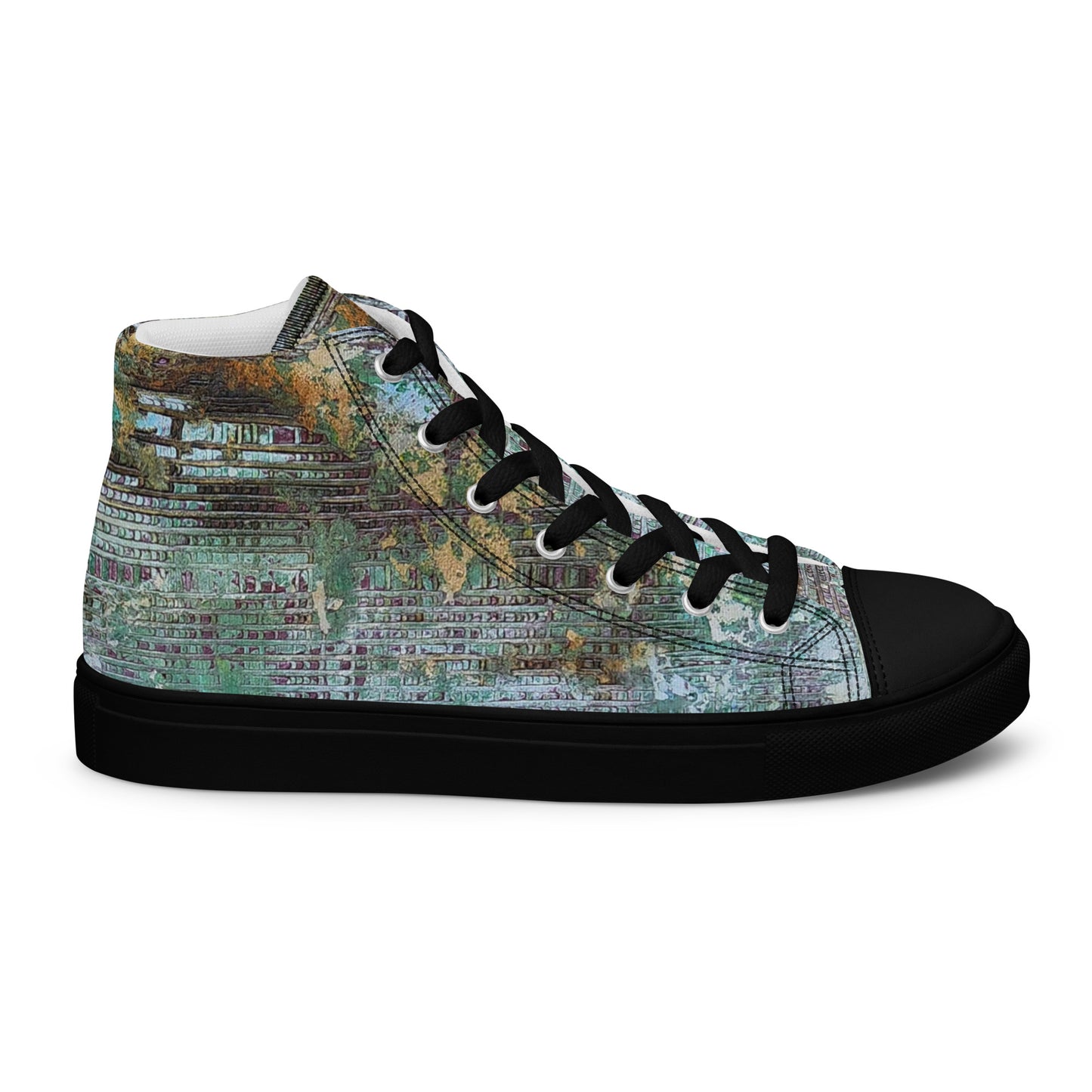 Men’s High Top - Green Weaver