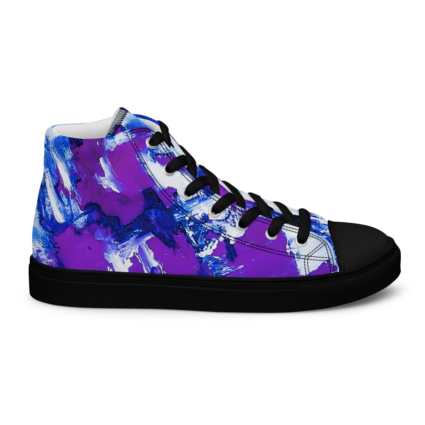 Men’s High Top - Mismatch Purple