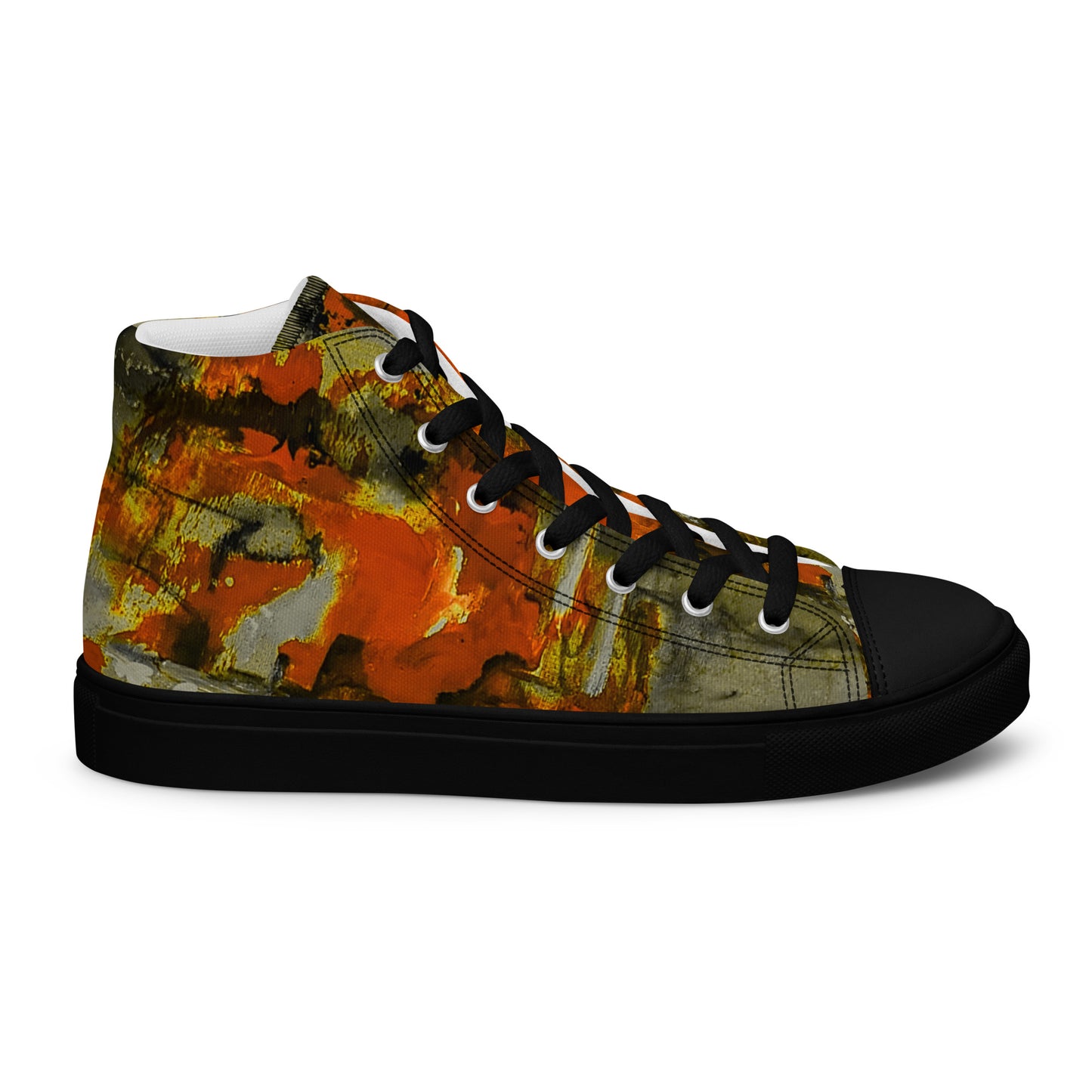 Men’s High Top - Mismatch Orange