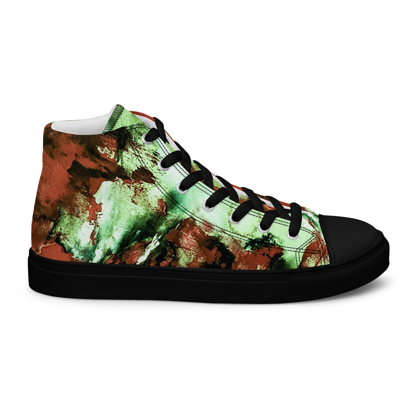 Men’s High Top - Mismatch Green