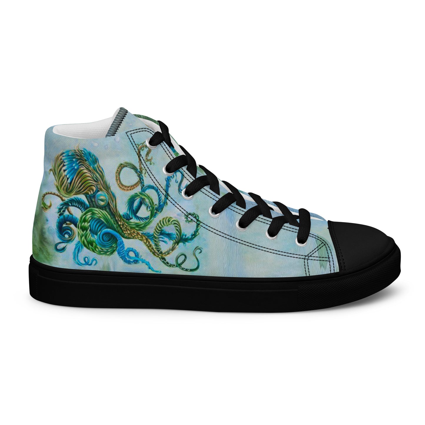 Men’s High Top - Nature Octopus