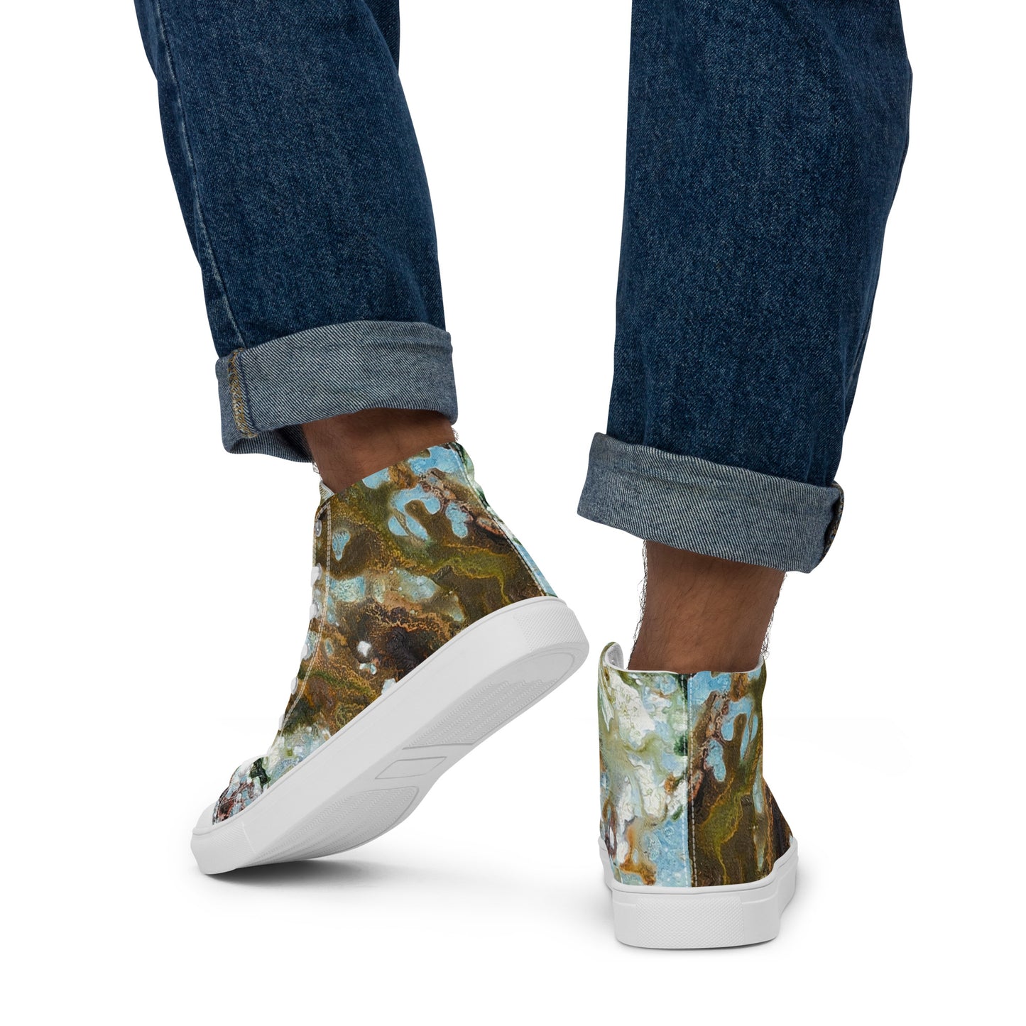 Men's High Top - Under the Microscope