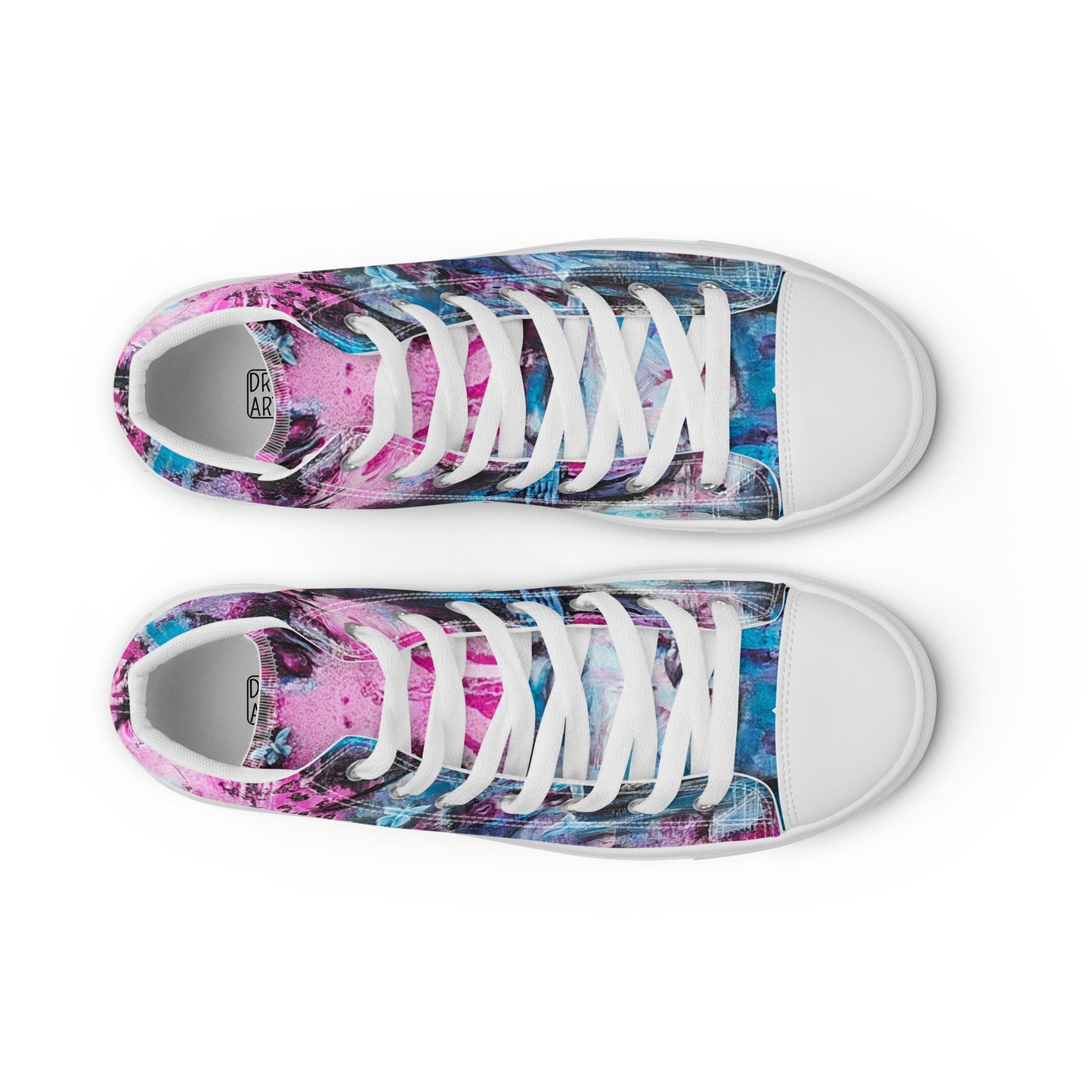 Men's High Top - Pink Lady