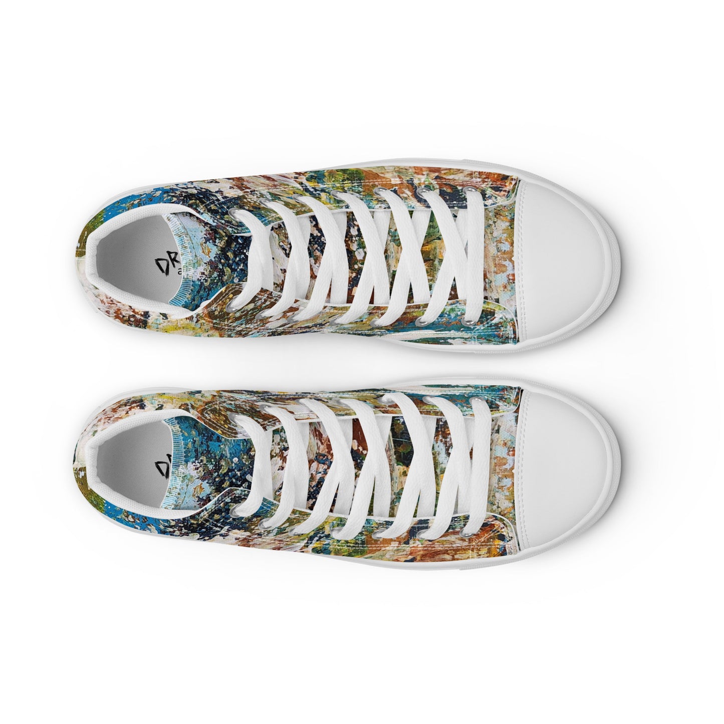 Men’s High Top - Painted Earth 4