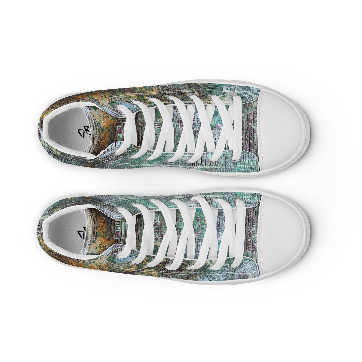 Men’s High Top - Green Weaver