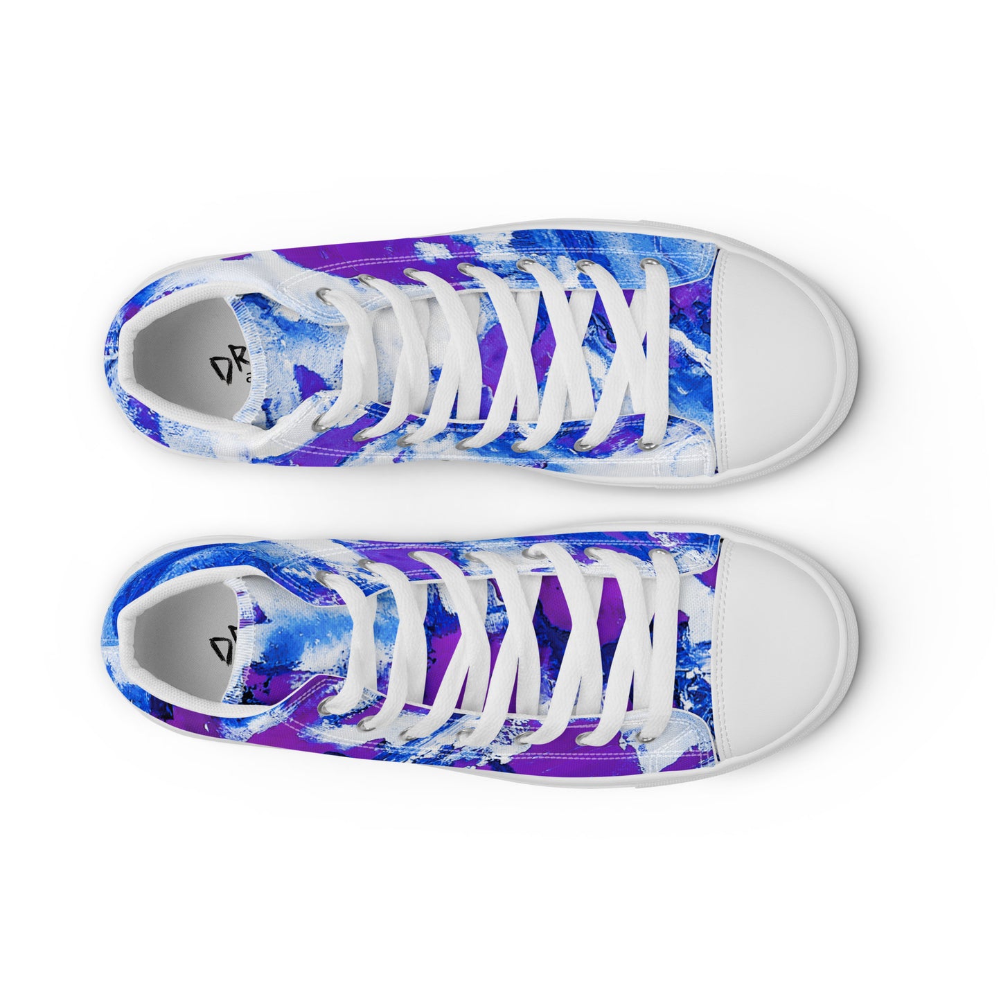 Men’s High Top - Mismatch Purple