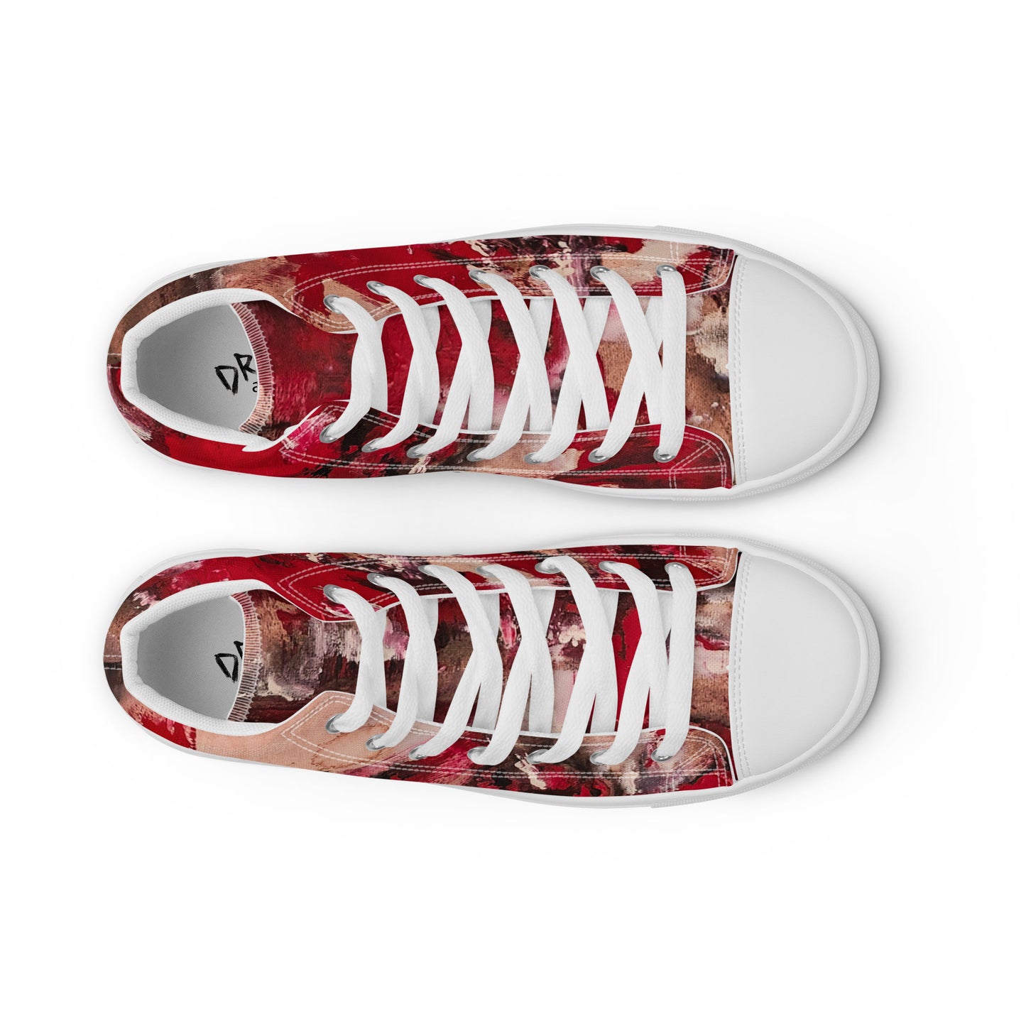 Men’s High Top - Mismatch Red