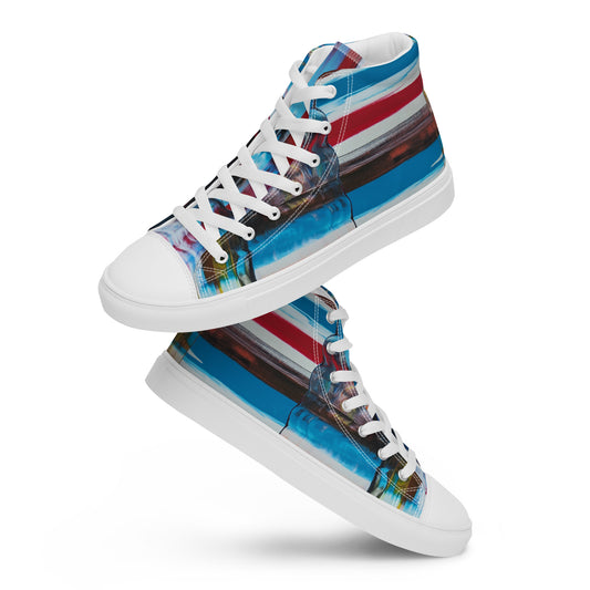 Men's High Top - Big Stripe