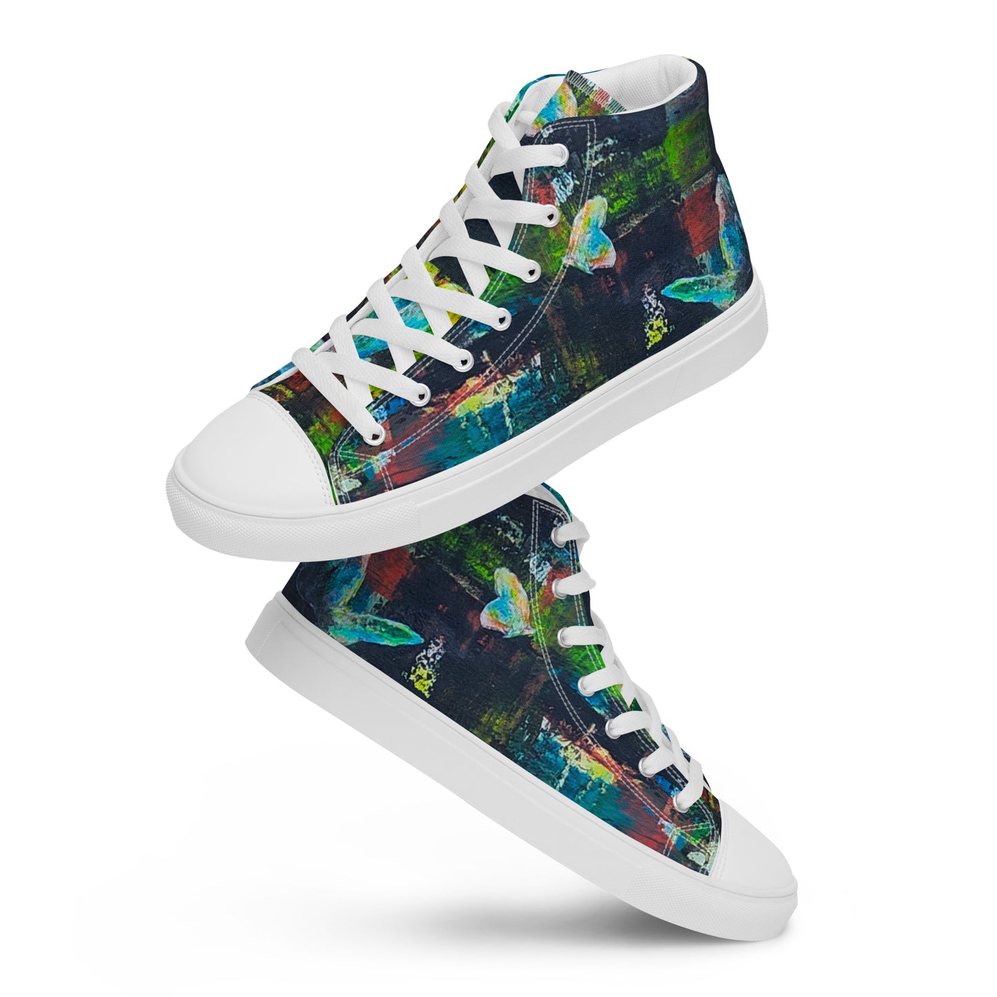 Men's High Top - Butterfly