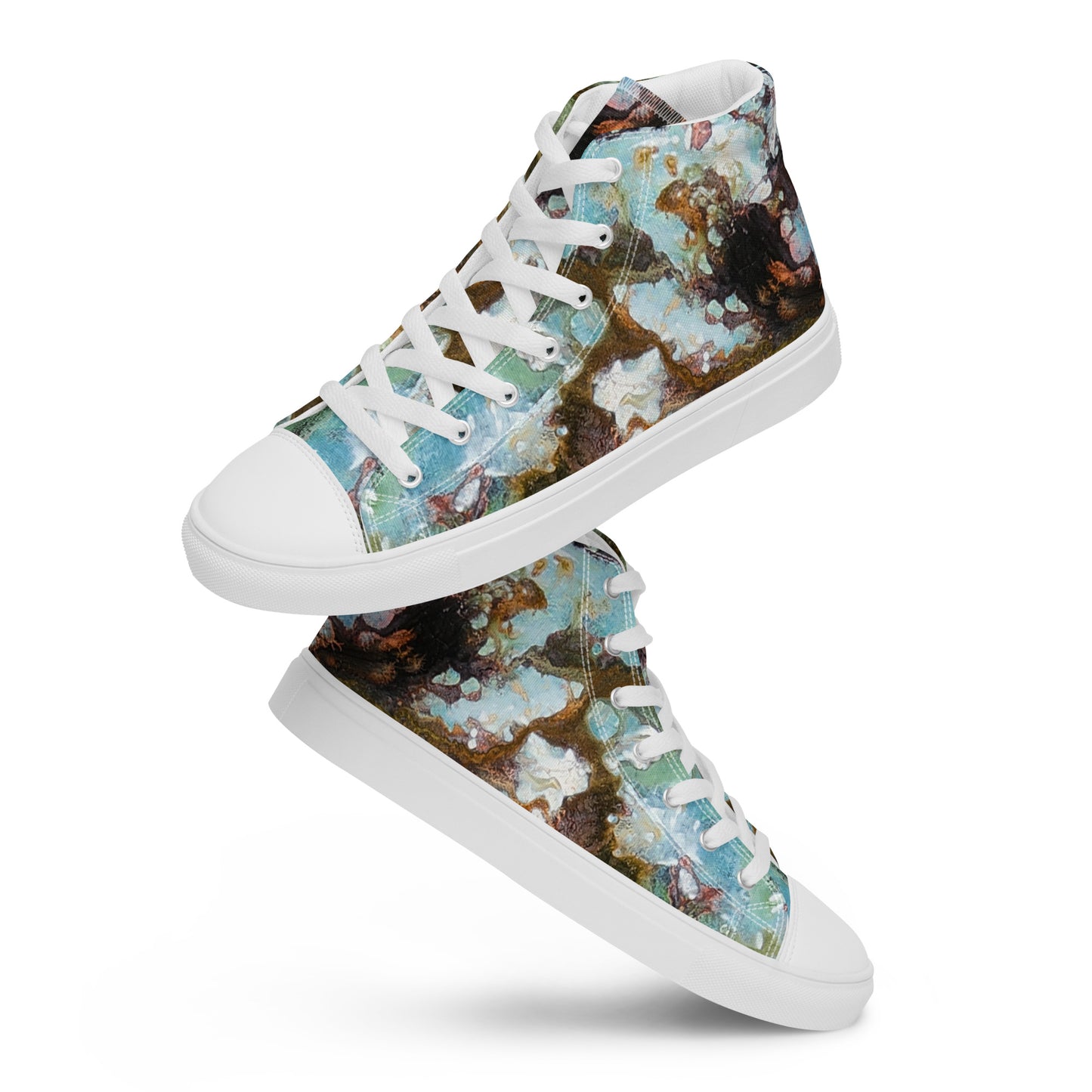 Men's High Top - Microscope Nebula