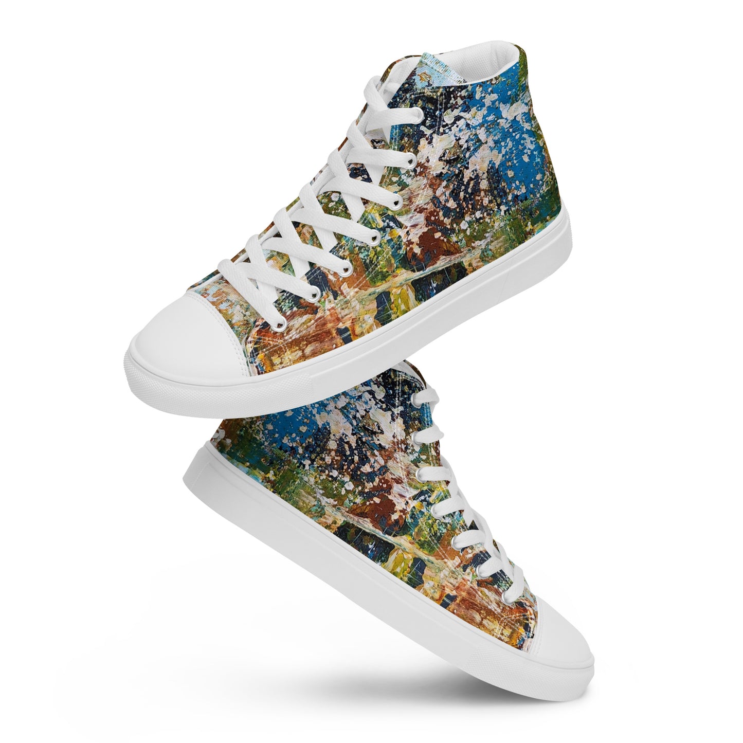 Men’s High Top - Painted Earth 4