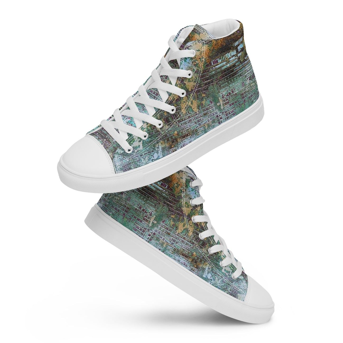 Men’s High Top - Green Weaver