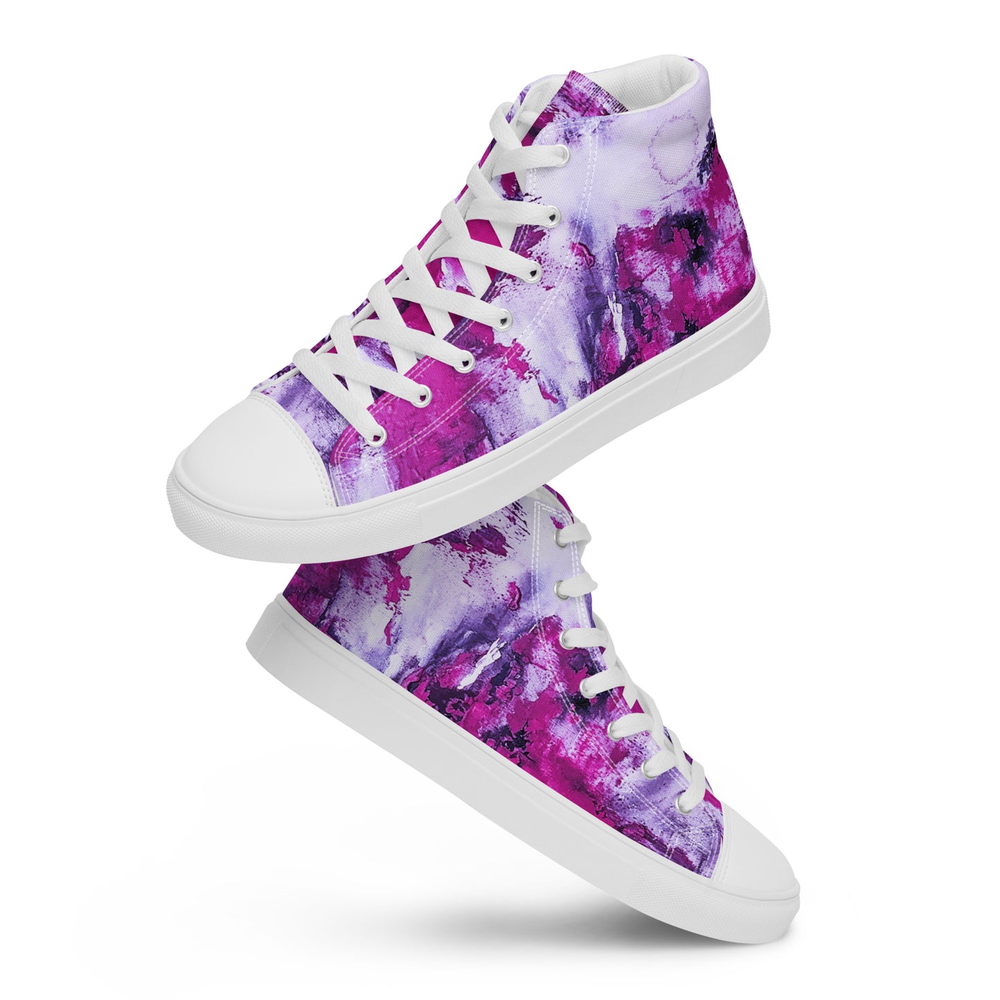 Men’s High Top - Mismatch Pink