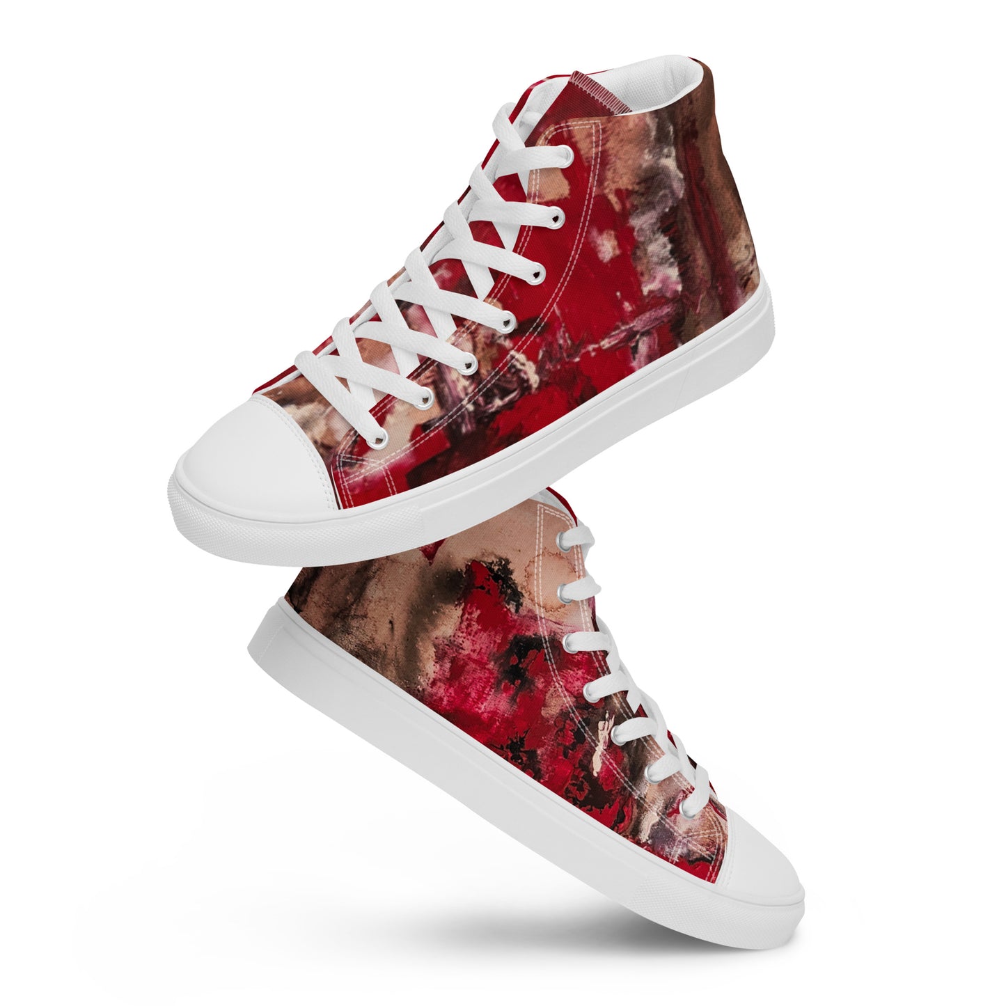 Men’s High Top - Mismatch Red