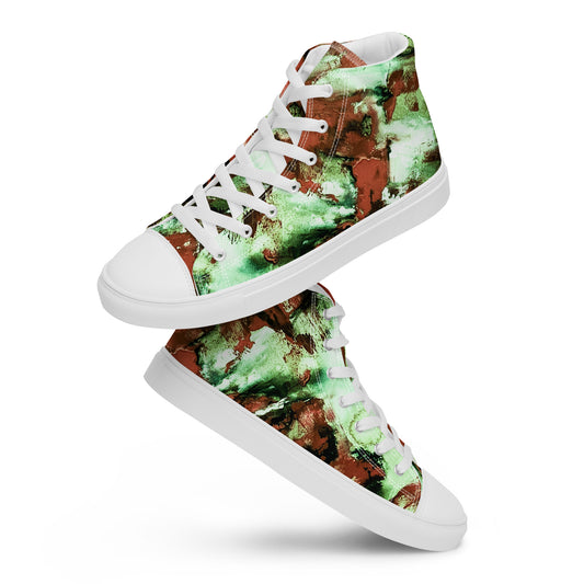 Men’s High Top - Mismatch Green