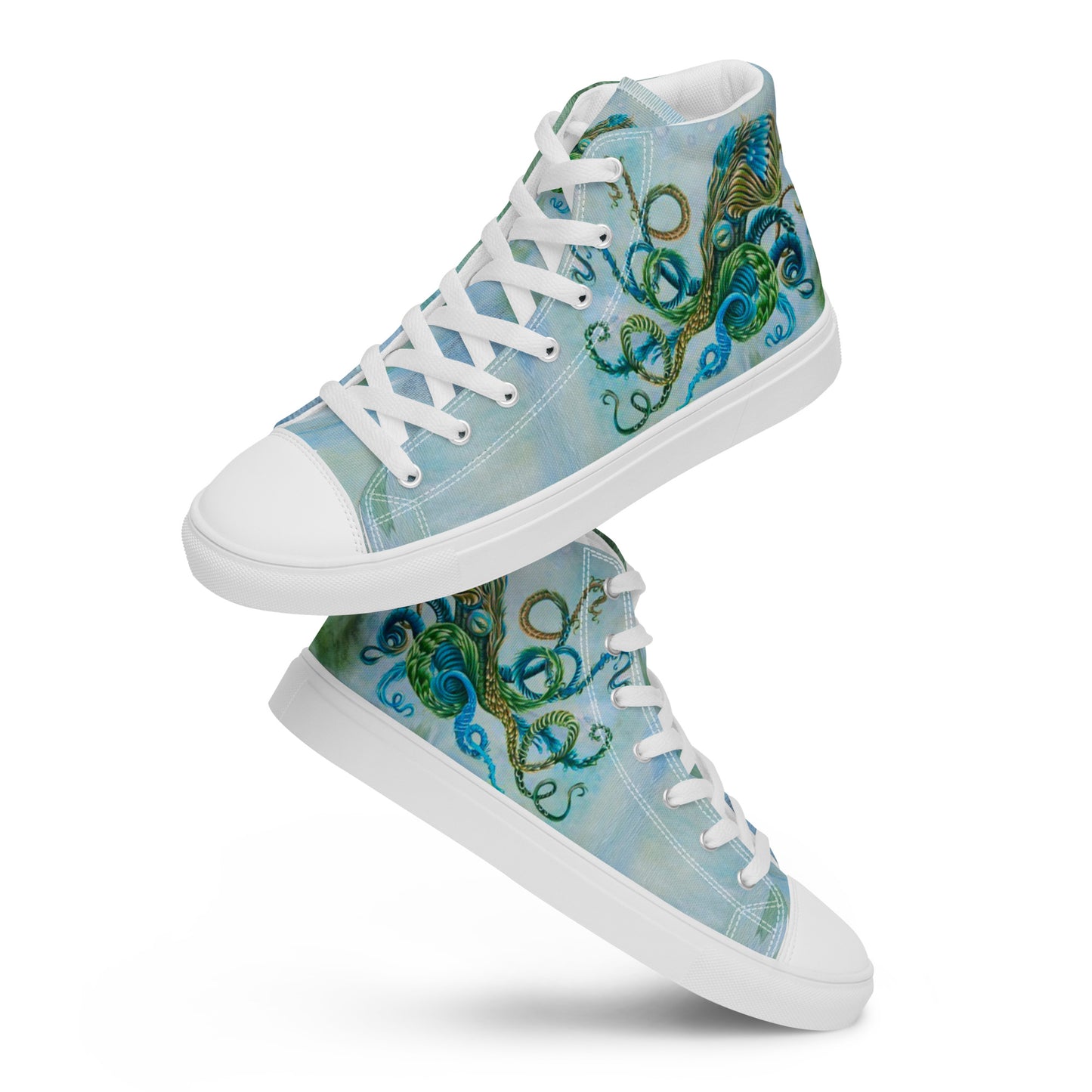 Men’s High Top - Nature Octopus