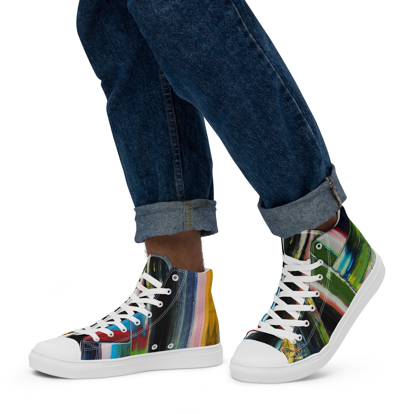 Men’s High Top - Green Circus