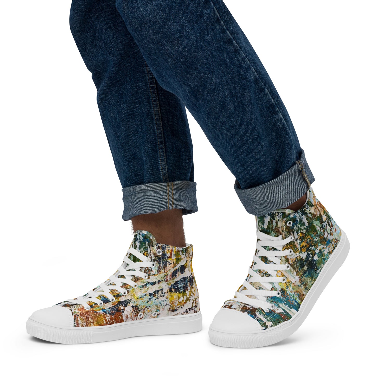 Men’s High Top - Painted Earth 1