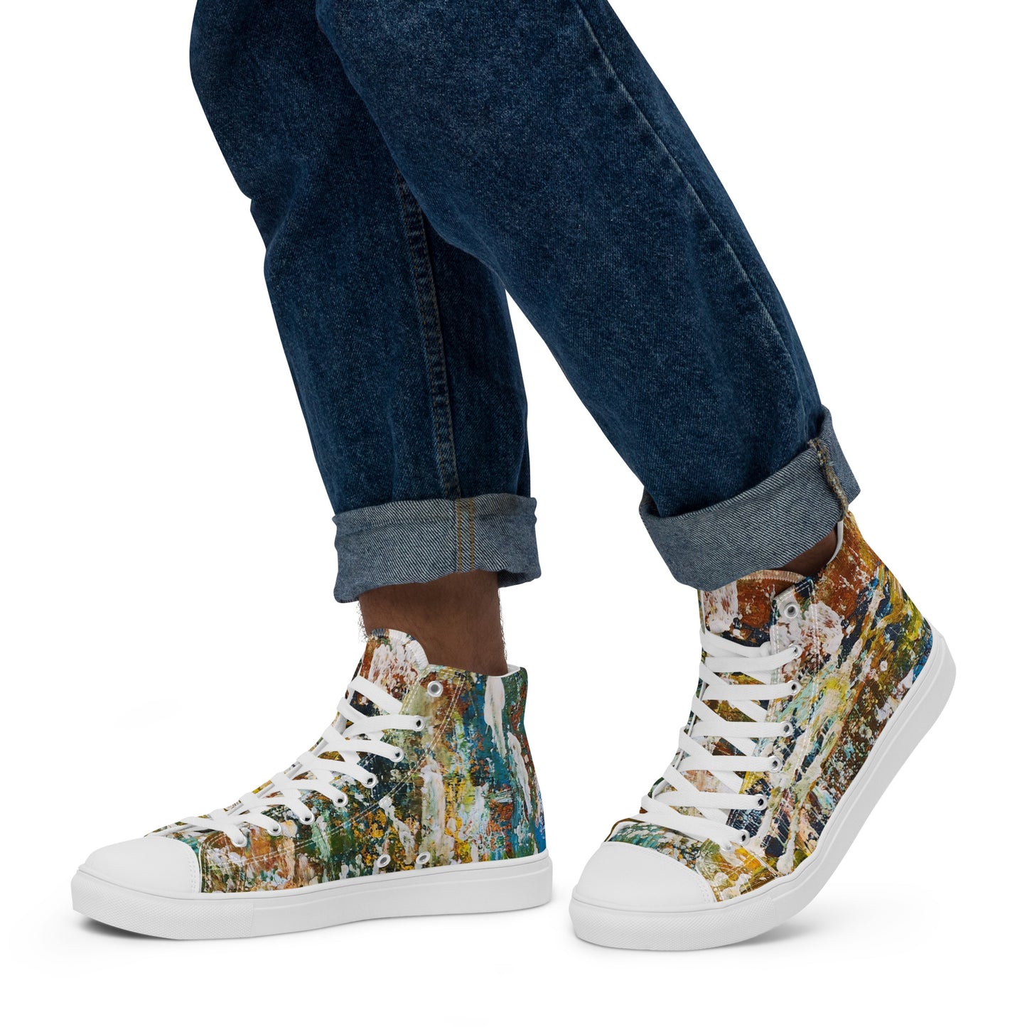 Men’s High Top - Painted Earth 2