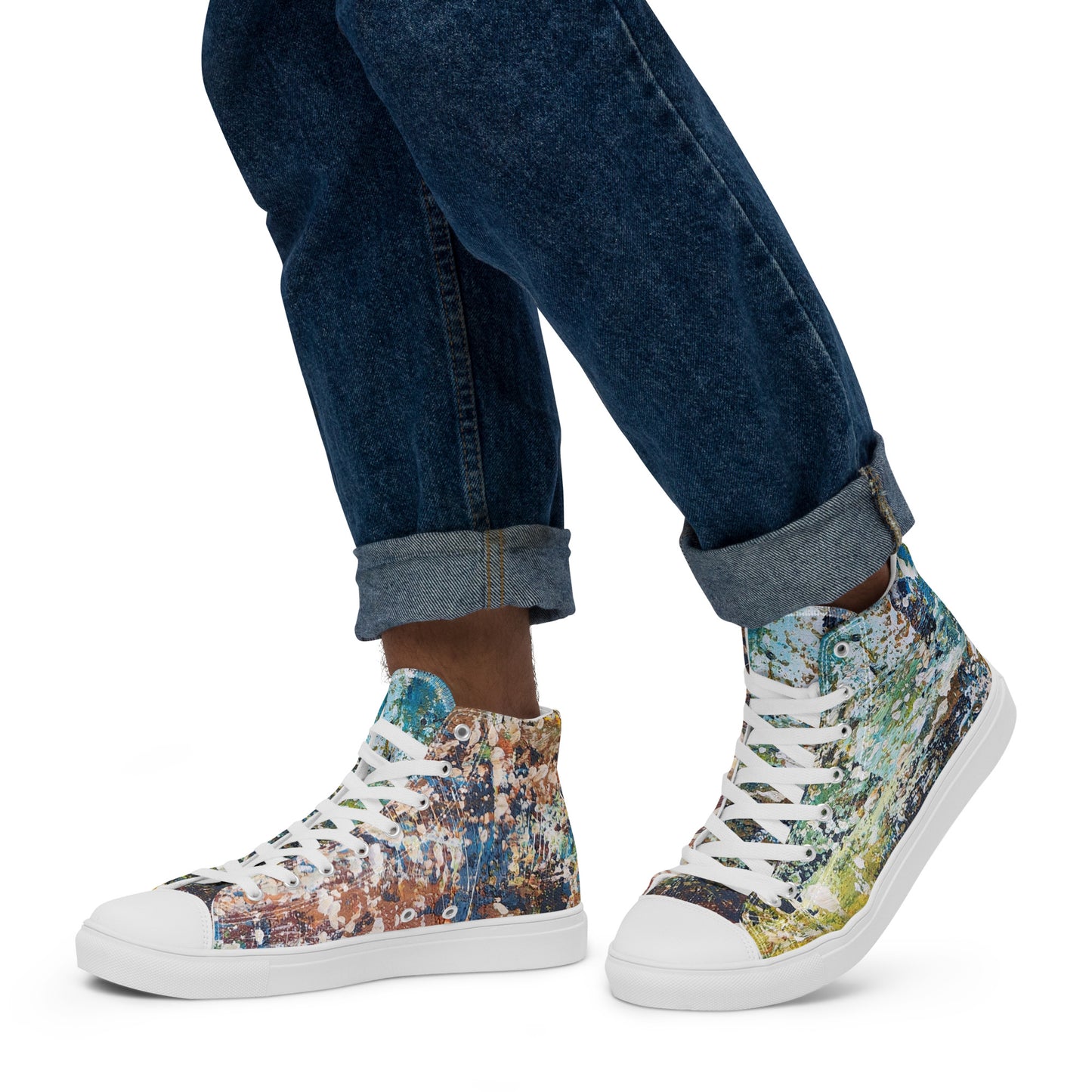 Men’s High Top - Painted Earth 3