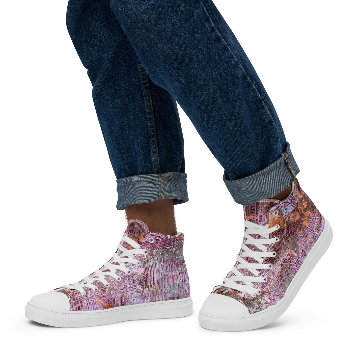 Men’s High Top - Berry Weave